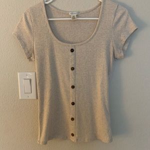 buttoned blouse